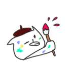 しろいねこの日々（個別スタンプ：32）