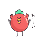 無表情なトマとりさん（個別スタンプ：2）