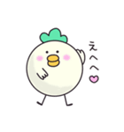 無表情なトマとりさん（個別スタンプ：5）