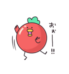無表情なトマとりさん（個別スタンプ：8）