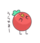 無表情なトマとりさん（個別スタンプ：15）