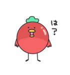 無表情なトマとりさん（個別スタンプ：24）