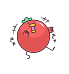 無表情なトマとりさん（個別スタンプ：36）