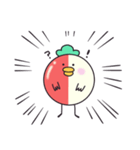 無表情なトマとりさん（個別スタンプ：40）