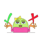 Egg head Family（個別スタンプ：11）
