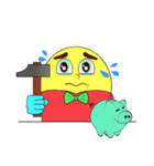 Egg head Family（個別スタンプ：15）