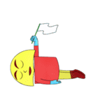 Egg head Family（個別スタンプ：16）