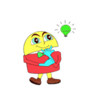 Egg head Family（個別スタンプ：17）