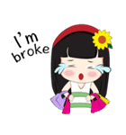 Happy Lily (English Version)（個別スタンプ：27）