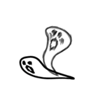 丁寧な幽霊さん（個別スタンプ：23）