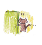 まめねこ～おしゃべり中に失礼します編（個別スタンプ：36）