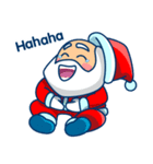 Funny Santa Claus（個別スタンプ：9）