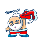 Funny Santa Claus（個別スタンプ：35）