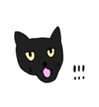 くろねこのきもち（個別スタンプ：4）