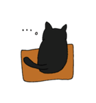 くろねこのきもち（個別スタンプ：23）