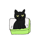 くろねこのきもち（個別スタンプ：24）