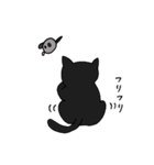 くろねこのきもち（個別スタンプ：28）