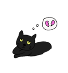 くろねこのきもち（個別スタンプ：38）