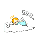 天使の落書き 笑顔でhappy♡（個別スタンプ：2）