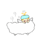 天使の落書き 笑顔でhappy♡（個別スタンプ：19）
