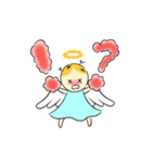 天使の落書き 笑顔でhappy♡（個別スタンプ：22）