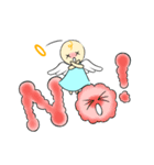 天使の落書き 笑顔でhappy♡（個別スタンプ：31）