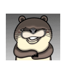 The small otter（個別スタンプ：3）