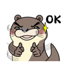 The small otter（個別スタンプ：4）