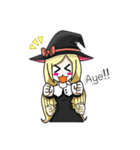 Little witch Ella [EN]（個別スタンプ：4）