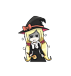 Little witch Ella [EN]（個別スタンプ：21）