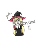 Little witch Ella [EN]（個別スタンプ：22）