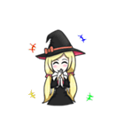 Little witch Ella [EN]（個別スタンプ：34）