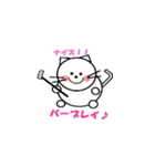 にゃんころん☆とゴルフ友達（個別スタンプ：16）