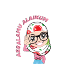 Aaila Muslim Mah Thai English Version（個別スタンプ：1）