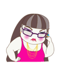 Pretty Chubby girl : Susie 2 (Eng)（個別スタンプ：38）