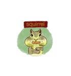 Squirrel Cutie（個別スタンプ：1）