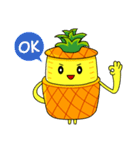 Pineapple Lucky（個別スタンプ：3）