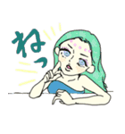 フラワーガールのキュートスタンプ（個別スタンプ：23）