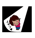 hair salon RYO スタッフスタンプ（個別スタンプ：13）