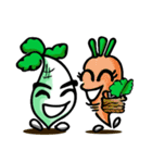 Let's eat Vegetables（個別スタンプ：39）