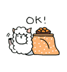冬のアルパカごあいさつ（個別スタンプ：2）