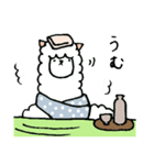 冬のアルパカごあいさつ（個別スタンプ：12）
