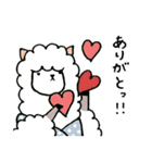 冬のアルパカごあいさつ（個別スタンプ：13）