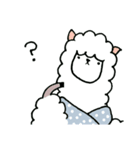 冬のアルパカごあいさつ（個別スタンプ：24）
