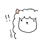 冬のアルパカごあいさつ（個別スタンプ：25）