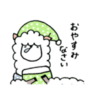 冬のアルパカごあいさつ（個別スタンプ：30）