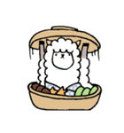 冬のアルパカごあいさつ（個別スタンプ：31）