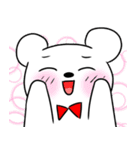 Bow tie Bear（個別スタンプ：8）