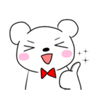 Bow tie Bear（個別スタンプ：9）