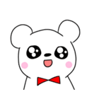 Bow tie Bear（個別スタンプ：18）